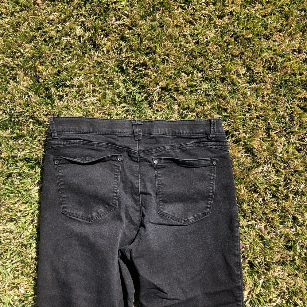 Wit & Wisdom Nordstrom Size 12 Black Skinny Jeans - Picture 6 of 7